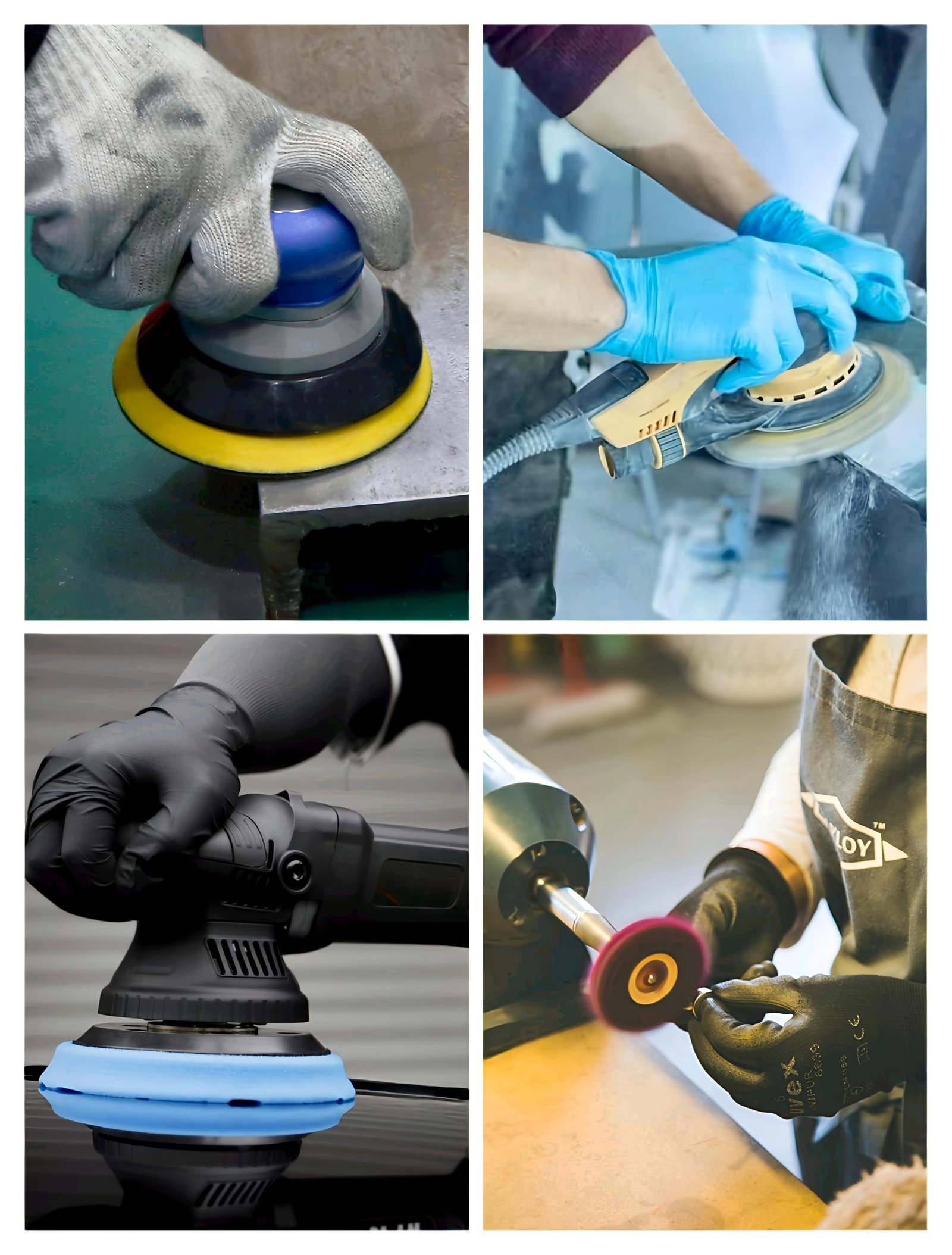 Industrial fabrication and metal finishing work